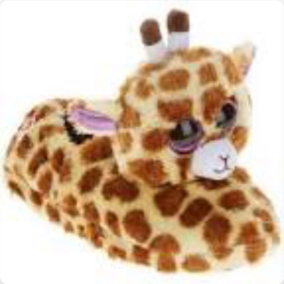 Ty Beanie Boo Giraffe Slippers - Picture 1 of 6